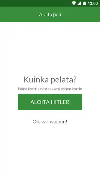 Play Hitler juomapeli  and enjoy Hitler juomapeli with UptoPlay