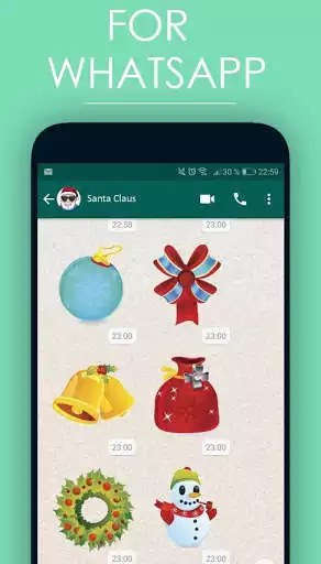 Play HOHOHO Stickers for WhatsApp as an online game HOHOHO Stickers for WhatsApp with UptoPlay