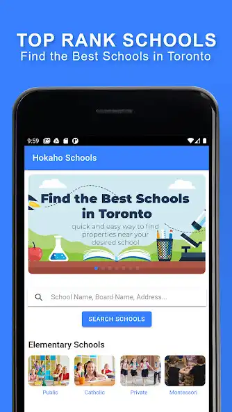 Play Hokaho Toronto School Finder  and enjoy Hokaho Toronto School Finder with UptoPlay