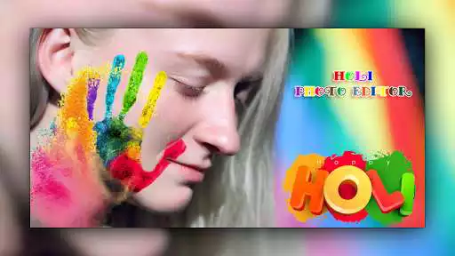 Play Holi Photo Editor App 2021 as an online game Holi Photo Editor App 2021 with UptoPlay