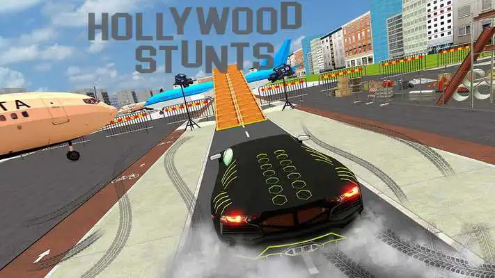 Play Hollywood City Speed Car Racing Stunts