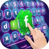 Free play online Hologram Simulator Wallpaper for Keyboard APK