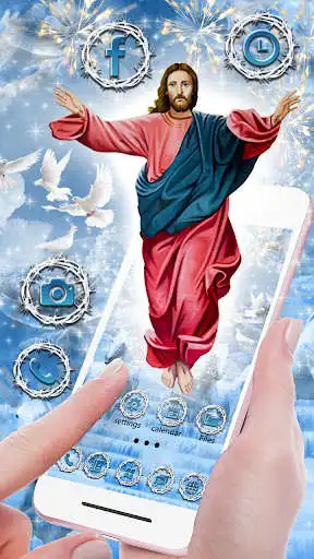 Play Holy Jesus Lord Themes Live Wallpapers as an online game Holy Jesus Lord Themes Live Wallpapers with UptoPlay