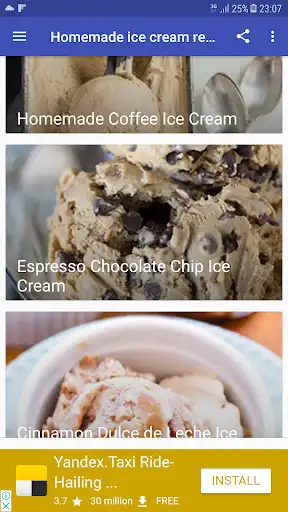 Play Homemade Ice-Cream Recipes