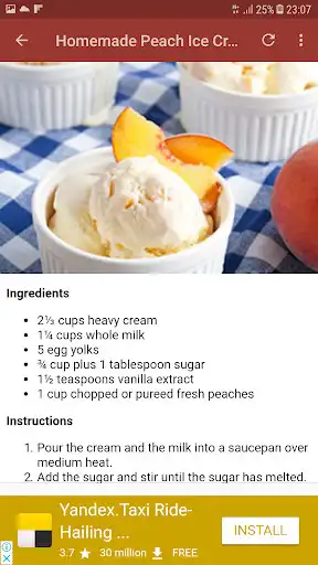 Play Homemade Ice-Cream Recipes