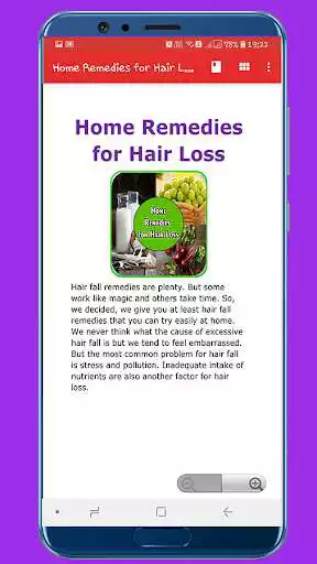 Play Home Remedies for Hair Loss as an online game Home Remedies for Hair Loss with UptoPlay