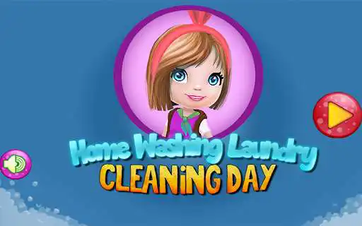 Play Home Washing Laundry - Cleaning Day  and enjoy Home Washing Laundry - Cleaning Day with UptoPlay