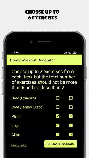 Play Home Workout Generator  and enjoy Home Workout Generator with UptoPlay