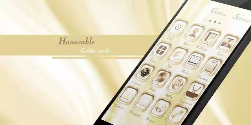 Play Honorable GO Launcher Theme