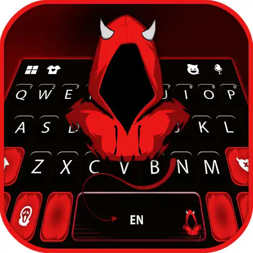 Play Hoodie Devil Keyboard Background APK