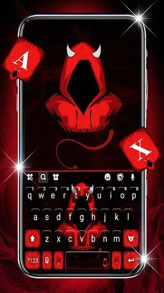 Play Hoodie Devil Keyboard Background  and enjoy Hoodie Devil Keyboard Background with UptoPlay