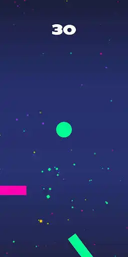 Play Hopping Ball : Color Blocks as an online game Hopping Ball : Color Blocks with UptoPlay