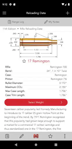 Play Hornady Reloading Guide  and enjoy Hornady Reloading Guide with UptoPlay