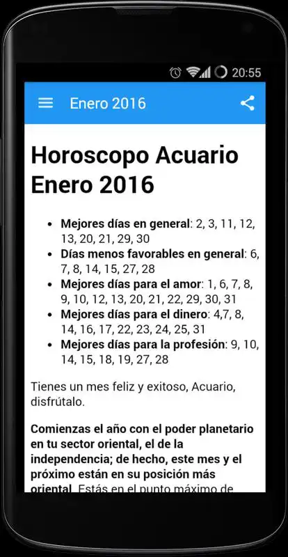 Play Horoscopo Acuario 2016