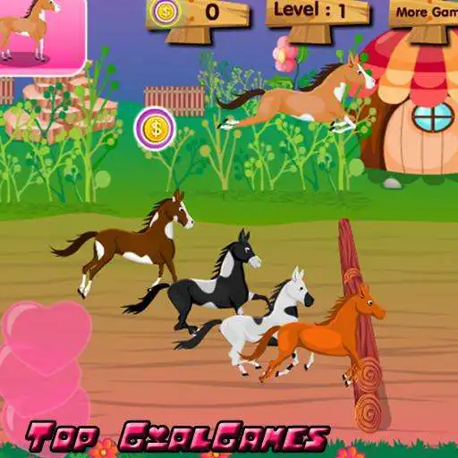 Free play online Horse Racing Mania - Girl game APK