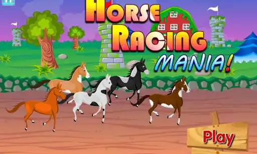 Play Horse Racing Mania - Girl game