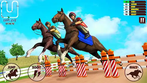 Play Horse Riding Racing Rally Game  and enjoy Horse Riding Racing Rally Game with UptoPlay