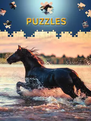 Play Horses Jigsaw Puzzles Free