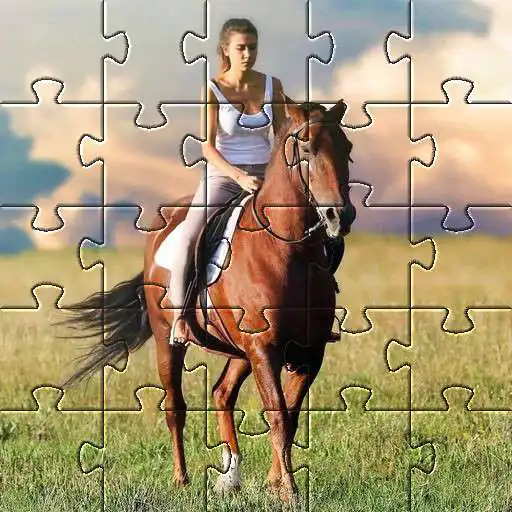 Play Horses jigsaw puzzles games APK