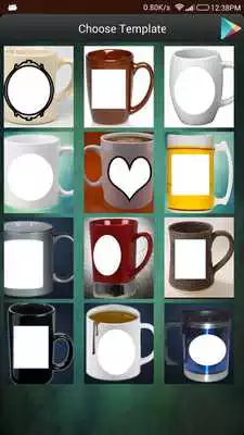 Play Hot Coffee Mug Photo Frame