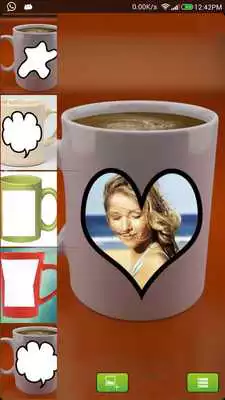 Play Hot Coffee Mug Photo Frame