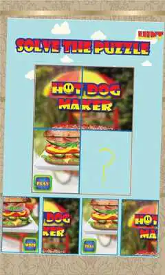 Play Hot Dog Burger Maker Cooking