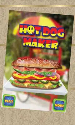 Play Hot Dog Burger Maker Cooking