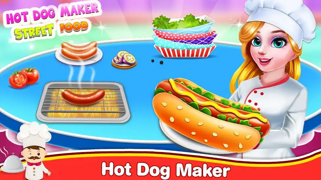 Play Hotdog Maker- Cooking Game  and enjoy Hotdog Maker- Cooking Game with UptoPlay