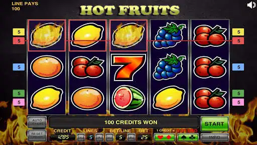 Play Hot Fruits as an online game Hot Fruits with UptoPlay