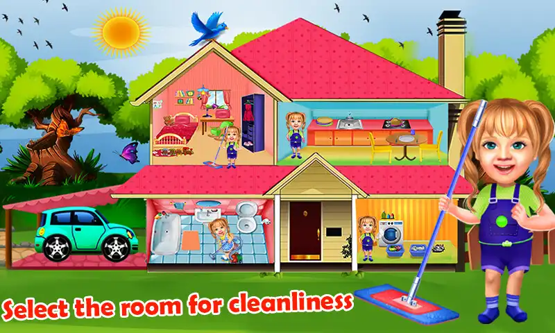 Play House Cleanup : Cleaning Games  and enjoy House Cleanup : Cleaning Games with UptoPlay