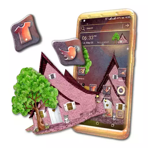 Play House Painting Launcher Theme APK