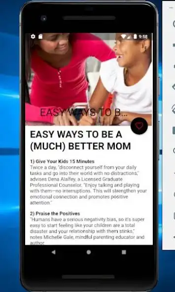 Play How To Be A Better Mom(Mother) as an online game How To Be A Better Mom(Mother) with UptoPlay