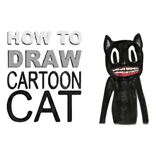 Play How to draw a cartoon cat instruction APK