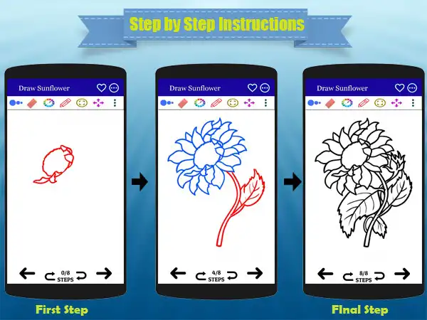 Play How to Draw a Flower Easy as an online game How to Draw a Flower Easy with UptoPlay