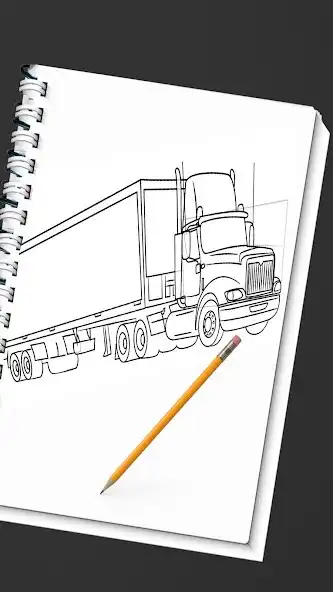 Play How To Draw A Truck as an online game How To Draw A Truck with UptoPlay