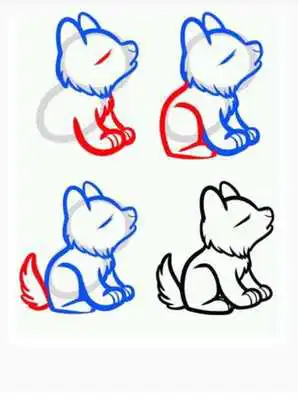 Play How to draw a Wolf