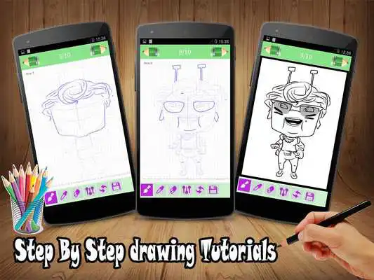 Play How to Draw Boboiboy as an online game How to Draw Boboiboy with UptoPlay