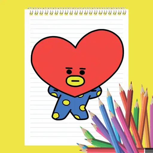 Play How to draw BT21 step by step, easy drawing BT21 APK