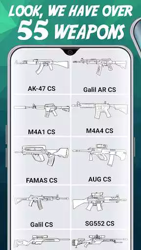 Play How to draw CS Go weapons  and enjoy How to draw CS Go weapons with UptoPlay