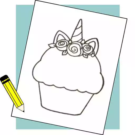 Play How To draw Cute cake  and enjoy How To draw Cute cake with UptoPlay