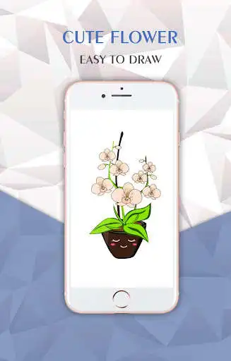 Play How To Draw Cute Flowers as an online game How To Draw Cute Flowers with UptoPlay