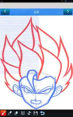 Play How To draw Dragon ball Z DBZ