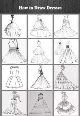 Play How to Draw Dresses Design