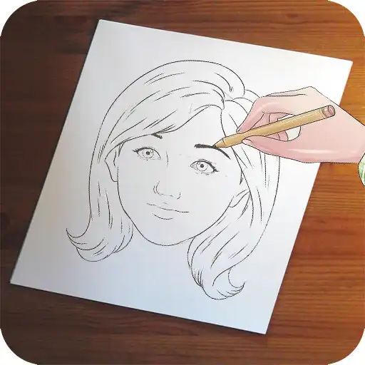 Play how to draw face step by step APK