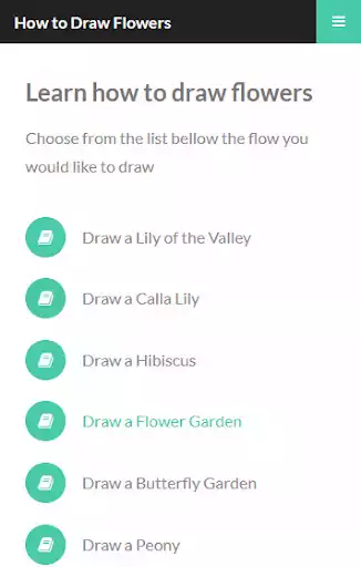 Play How To Draw Flowers  and enjoy How To Draw Flowers with UptoPlay