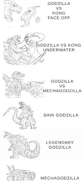 Play How to Draw Godzilla Monsters  and enjoy How to Draw Godzilla Monsters with UptoPlay