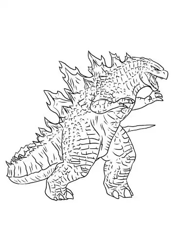 Play How to Draw Godzilla as an online game How to Draw Godzilla with UptoPlay