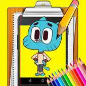 Free play online How To Draw gumball APK