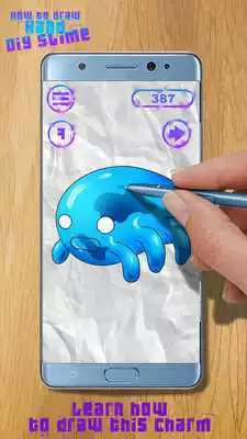 Play How to Draw Hand DIY Slime