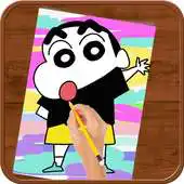 Free play online How to Drawing :Shinchan APK